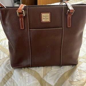 Dooney and Bourke Small Lexington Shopper Brown